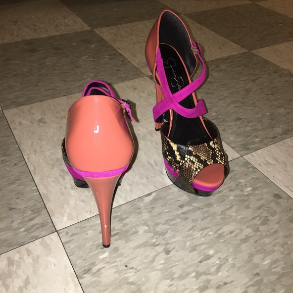 Jessica Simpson heels shoes size 8.5 - Picture 3 of 3